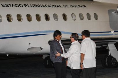 En Cuba presidente boliviano Evo Morales