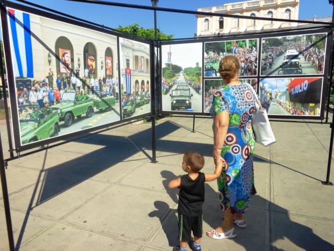 Exposición Yo soy Fidel. Foto: Yoandy Rodríguez