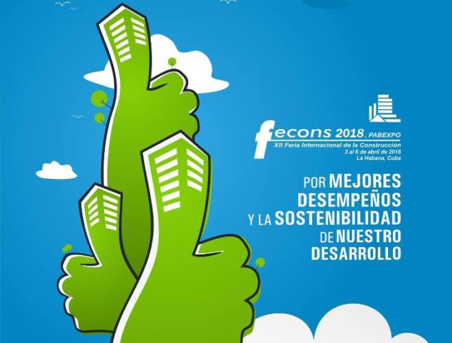 XII Feria Internacional de la Contrucción. 3 al 6 de abril de 2018. La Habana. Cuba