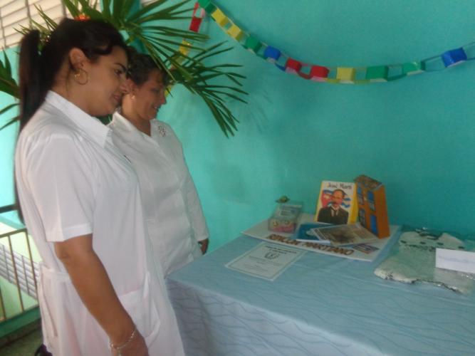 Durante el Fórum de Ciencia y Técnica del Hospital Pediátrico de Sancti Spíritus se realizó una exposición que evidenció la creatividad de las féminas de esa institución.