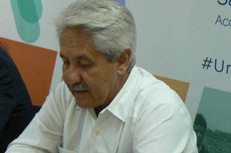 Doctor Francisco Durán, Director de Higiene y Epidemiología del Ministerio de Salud Pública