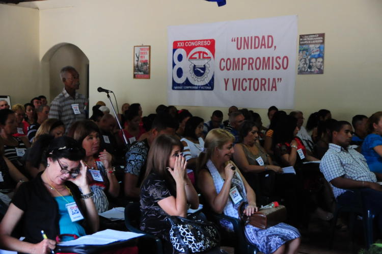 Primera Conferencia XXI Congreso en Las Tunas. Foto: Ángel Chimeno Pérez