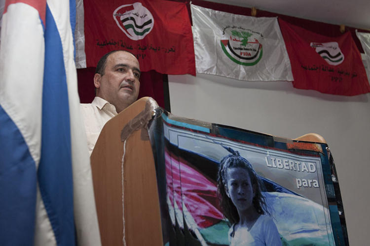 Majed Abualhawa, encargado de negocios de la embajada de Palestina en La Habana.
