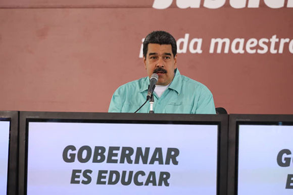 Nicolás Maduro. Foto: @CancilleriaVE/ Twitter.