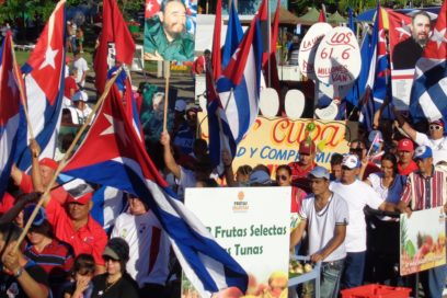 Otra demostración de unidad este Primero de Mayo