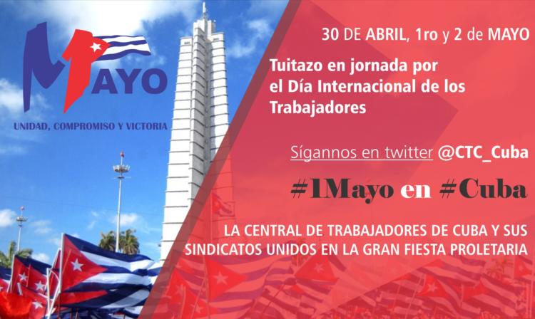 Tuitazo en jornada por el Día Internacional de los Trabajadores