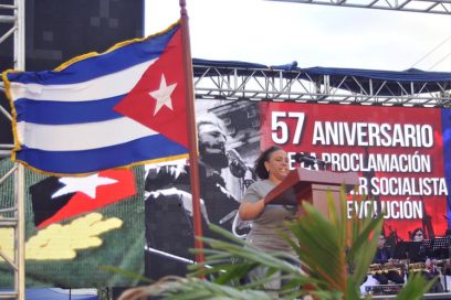 Conmemoran 57 años del carácter socialista de la Revolución Cubana (+ fotos)