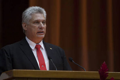 Elegido Miguel Díaz-Canel presidente del Consejo de Estado y del Consejo de Ministros