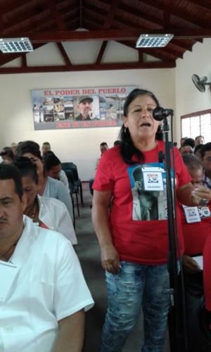 Sobre cómo debe ser el trabajo futuro de la organización obrera se dialogó en la conferencian santacruceña. Foto: Gretel Díaz Montalvo