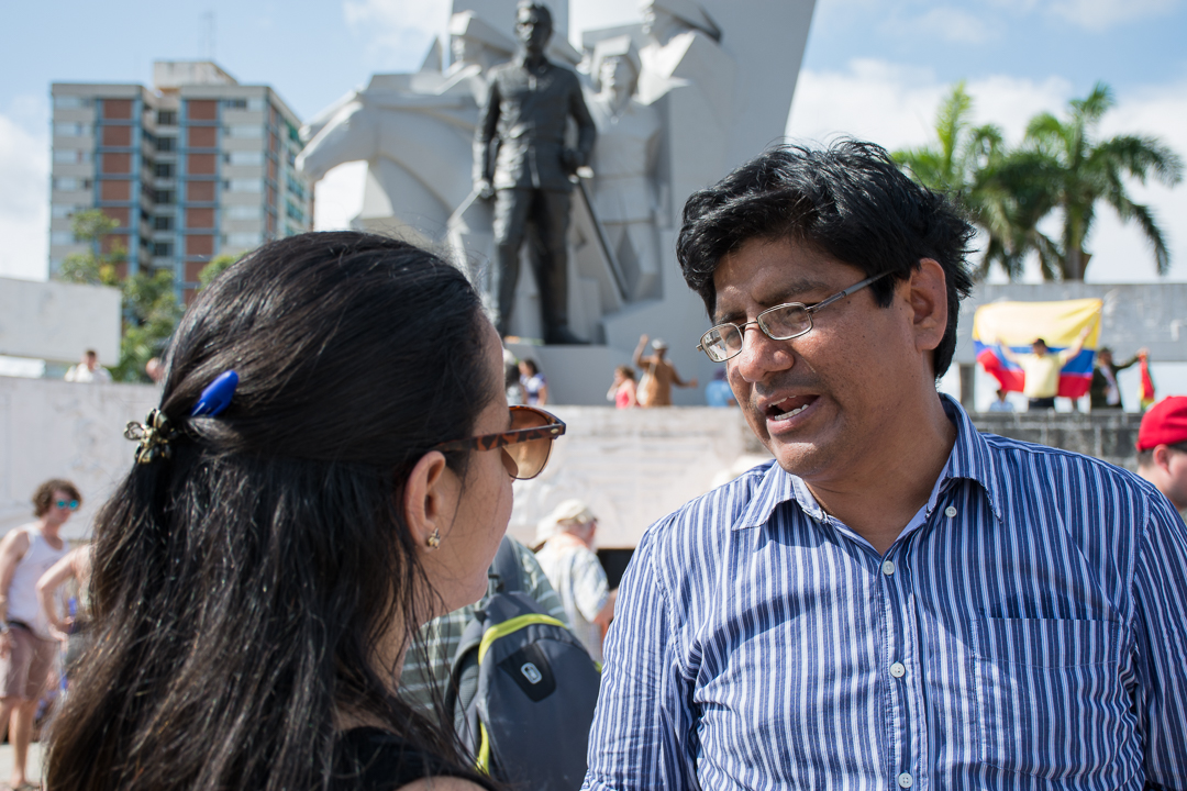 Villanueva Ríos gracias a la brigada ha podido cumplir un sueño |foto: Leandro Armando Pérez Pérez