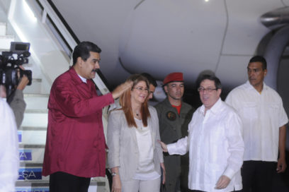Presidente de Venezuela llega a La Habana