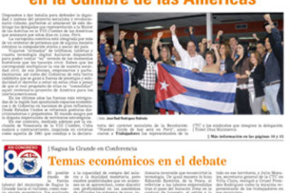 Lunes 9 de abril de 2018