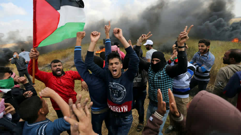 palestinos en Gaza_reuters