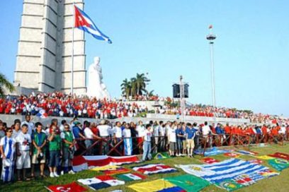 Otro primero de mayo con la solidaridad de pueblos hermanos