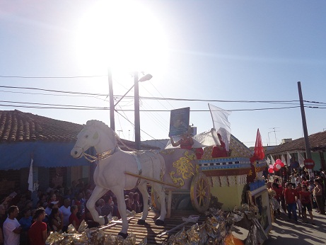 Un corcel simbolizó el legado del Comandante en Jefe Fidel Castro. Foto: Lourdes Rey Veitía