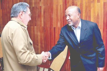 Recibió Raúl al Vicepresidente de Namibia