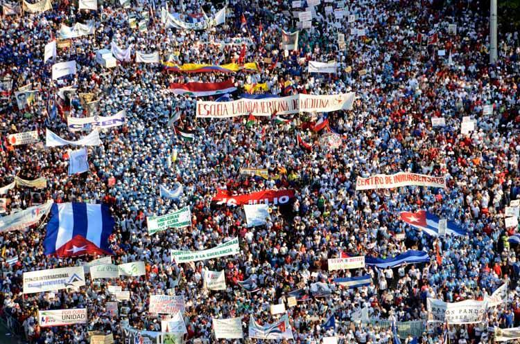 #1Mayo2018 La Habana. Foto: Joaquín Hernández Mena