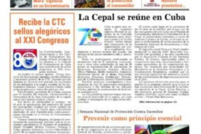 Lunes 7 de mayo de 2018