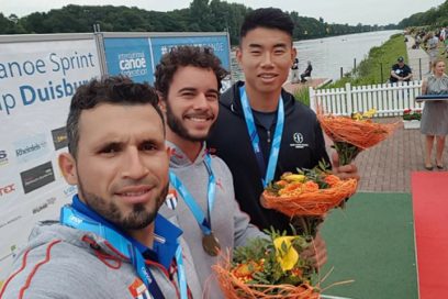 Canoístas cubanos cierran perfectos: oro y plata