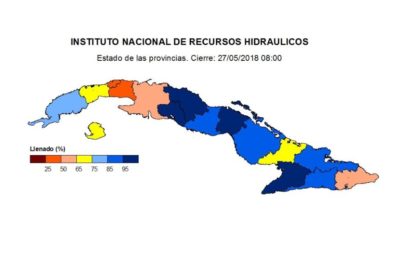 Lluvias benefician regiones occidental y central