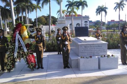 Tributo a la Madre de la Patria en Santiago de Cuba