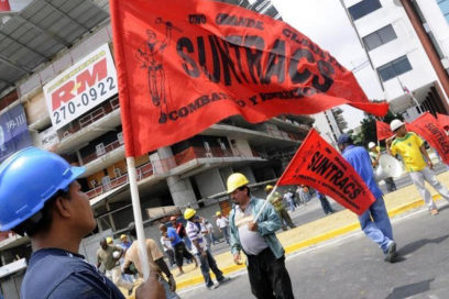¿Por qué los afiliados al Suntracs están en huelga?