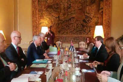 Canciller cubano sostiene encuentro con Ministro de Exteriores belga