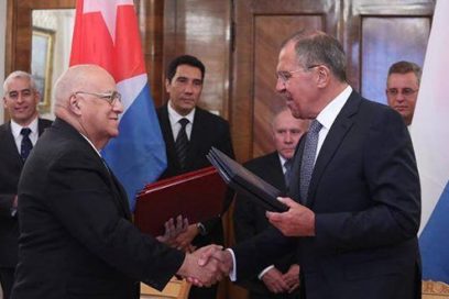 Vicepresidente cubano Ricardo Cabrisas se reunió con canciller ruso