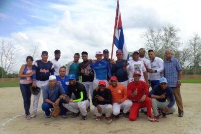 Espirituanos a la final del sóftbol en Juegos de los Trabajadores