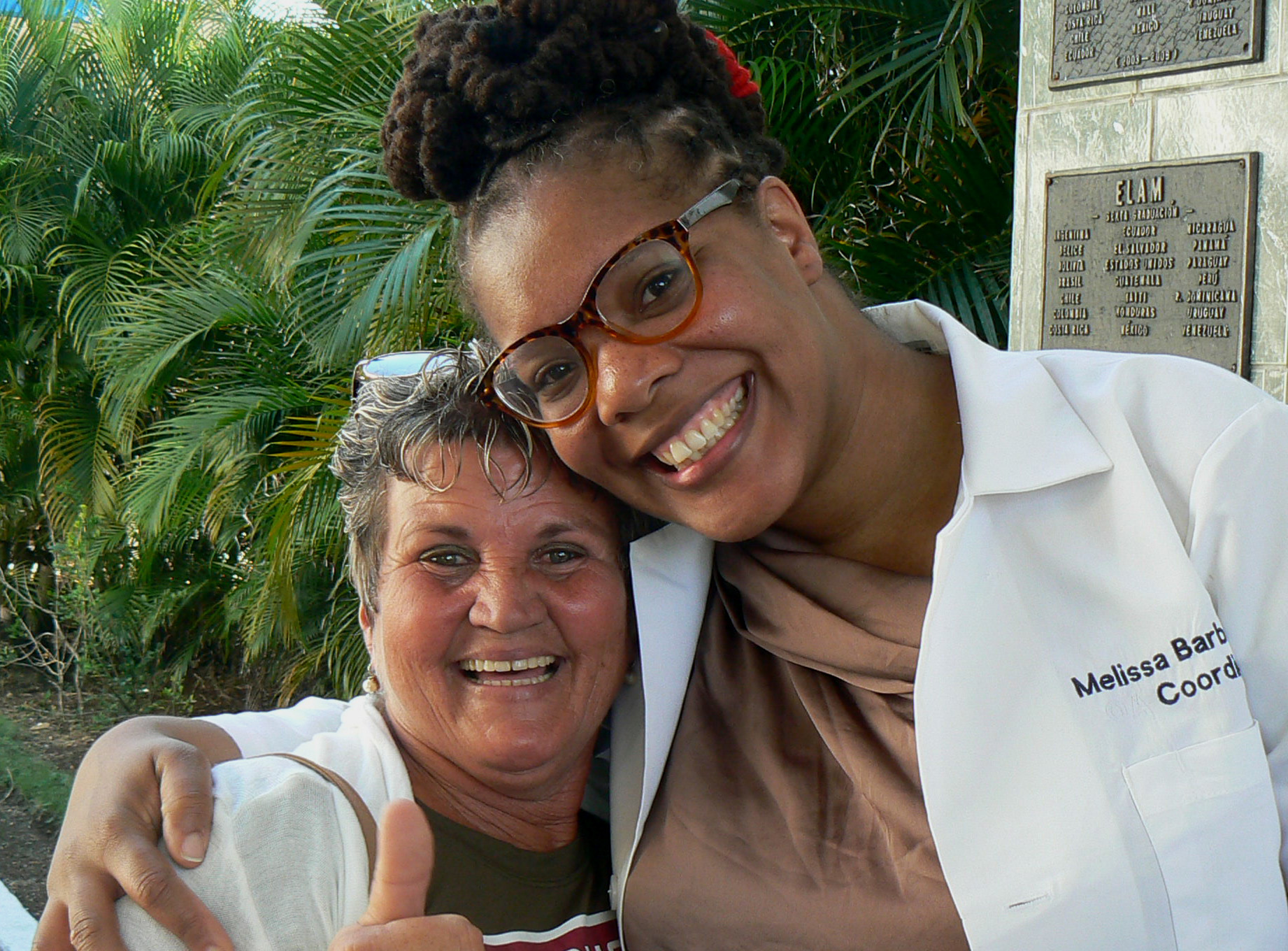 Actualmente, Melissa Barber continúa la visión del reverendo Lucius Walker. Trabaja en Pastores por la Paz y es la encargada de la beca para los estudiantes de su país que quieran estudiar medicina en la ELAM. Foto: Alberto Castañeda
