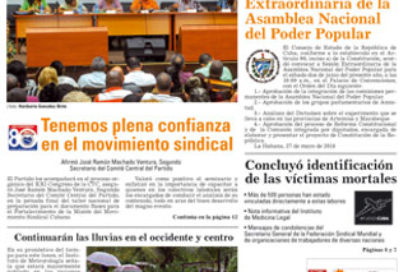 Lunes 28 de mayo de 2018