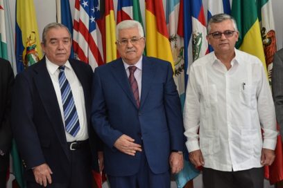 Presidente palestino visitó Escuela Latinoamericana de Medicina