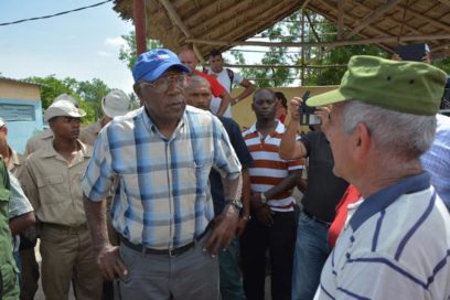 Salvador Valdés constata recuperación en Ciénaga de Zapata