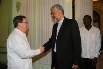 Reciben autoridades cubanas a enviado especial del presidente de Irán