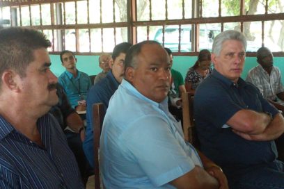 Constata Presidente cubano marcha del programa de desarrollo arrocero en Granma