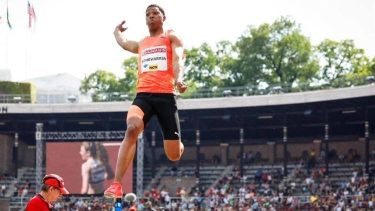 Juan Miguel Echevarría este domingo en Estocolmo.