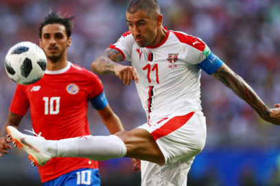 Tiro libre de Kolarov ahogó a Costa Rica