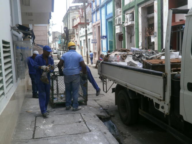 Se labora en varios frentes en el Centro de Telecomunicaciones de Santa Clara.