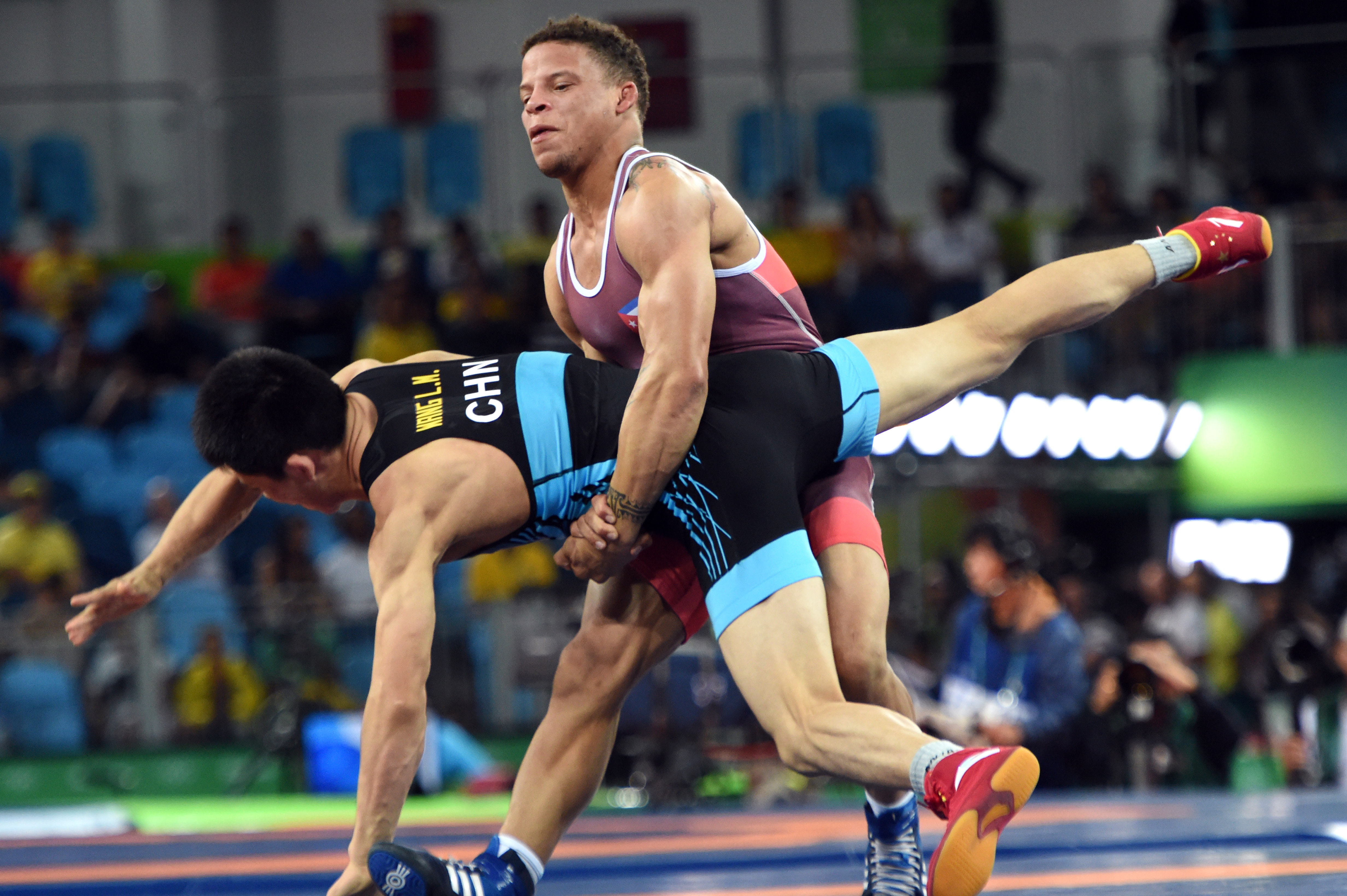 La lucha será uno de los deportes que más debe aportar en los venideros Juegos Centroamericanos y del Caribe. Foto: Ricardo López Hevia.