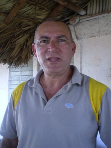 Omar Prado Delgado, presidente de la cooperativa agropecuaria de más altos rendimientos cañeros en Cuba. Foto: Noryis
