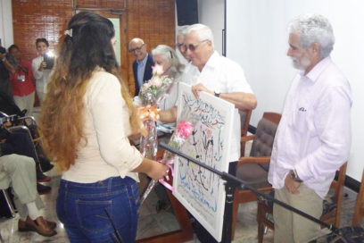El Premio Rafael Alberti otorgado a Virgilio López Lemus (+ Video)