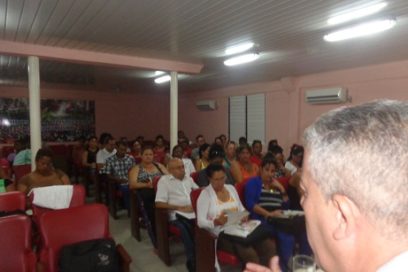 Capacitados dirigentes sindicales para discusión del Documento Base al XXI Congreso