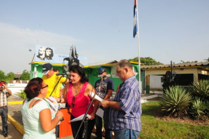 El homenaje a Maceo y Che desde el trabajo creador