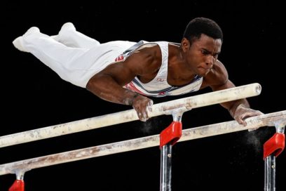 Manrique, tres oros en Copa del Mundo de Gimnasia