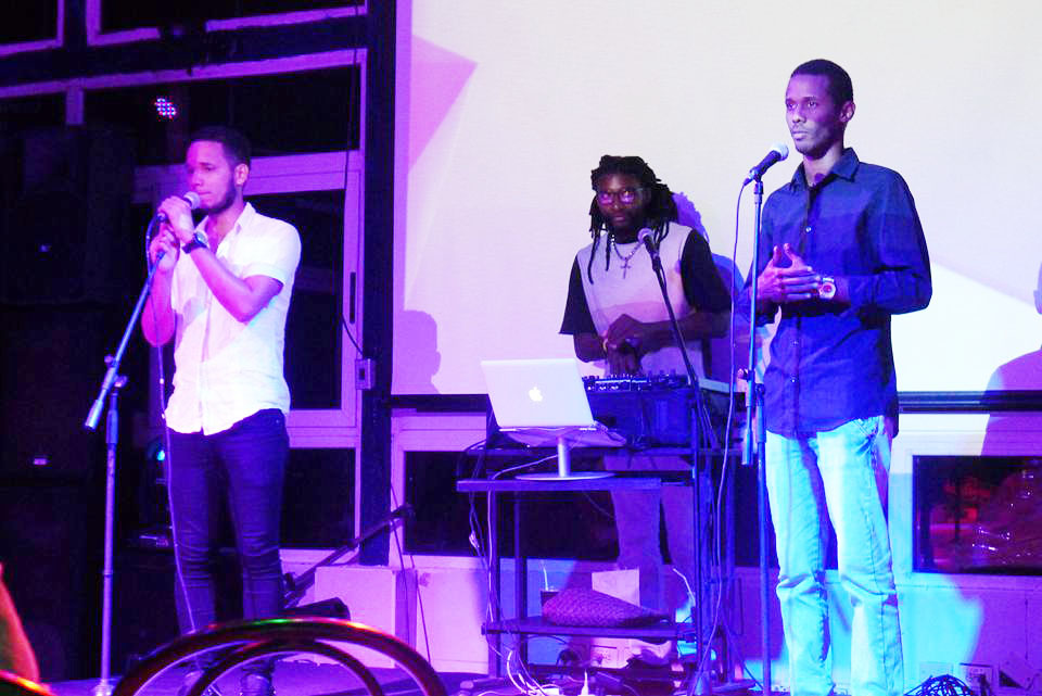 La primera presentación del Proyecto Rollex en el Festival, en formato fusionador, fue en el encuentro de bienvenida a los participantes, en el hotel Saint John.