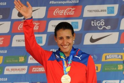 Arlenis rompió con oro la magia de la contrarreloj