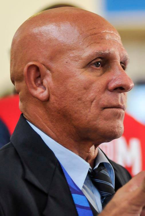 Francisco García Almenares, jefe del colectivo técnico de karate de Cuba. Foto: José Raúl Rodriguez Robleda