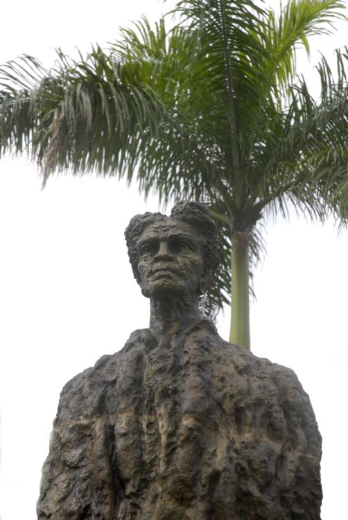 Detalle del monumento a Mariana Grajales. | foto: Agustín Borrego