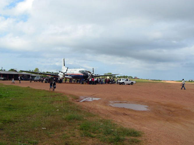 Aeropuerto de Puerto Lempira. Foto: www.elheraldo.hn