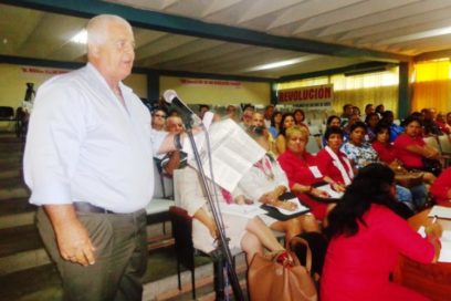 Funcionamiento sindical, bujía de la economía cubana